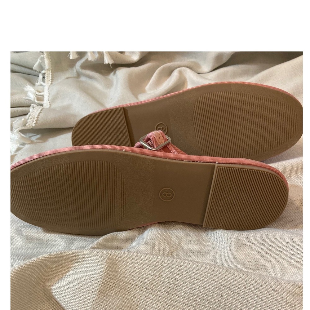 Universal Thread Pink Velvet Mary Jane Flats 8 New Coquette Balletcore Feminine - Picture 7 of 8